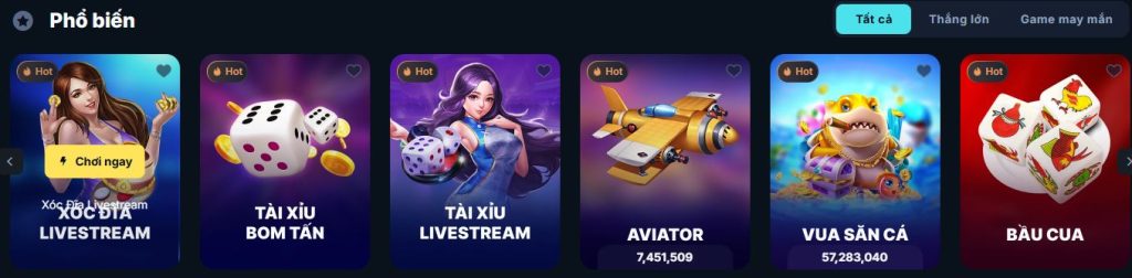Game hot nhà cái 9bet